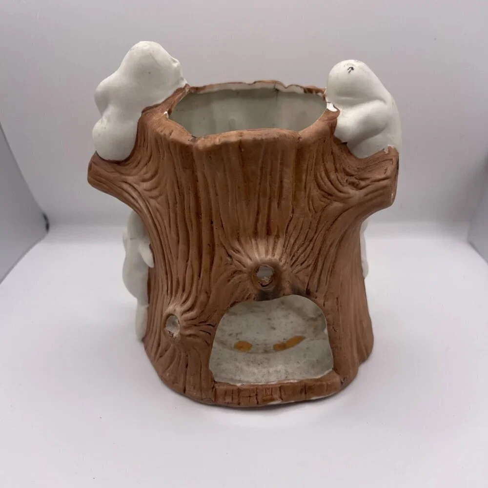 Vintage Haunted Tree Candle Holder